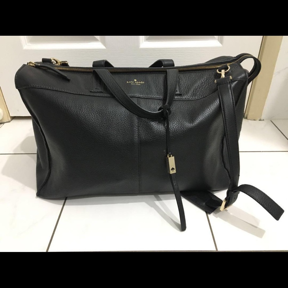 Leather Kate Spade Duffle Bag ♠️